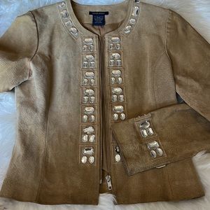 Boston Proper leather jacket size 4